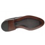 Pantofi barbati eleganti din piele naturala, CROCO, Negru, TEST58N